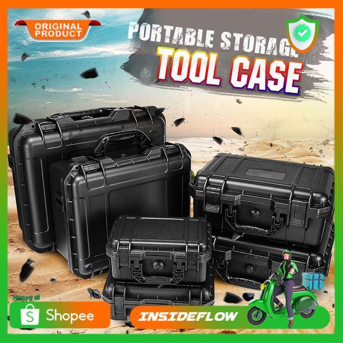DaniCV Kotak Jinjing Perkakas Portable Hard Carry Tool Box Safety Dengan Busa