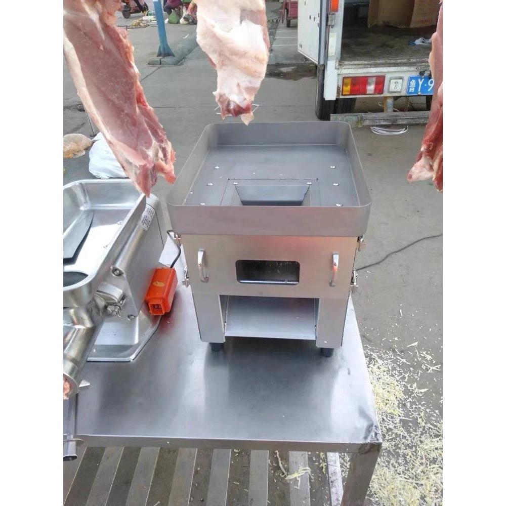 Automatic Electric Meat Cutter Machine Meat Slicer Meat Grinder Slicer Block Meat Slicing Machine