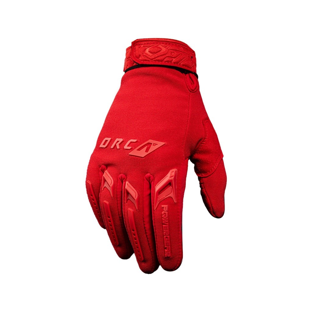 Orca Powergear - X Road Gloves Red | Sarung Tangan Motor