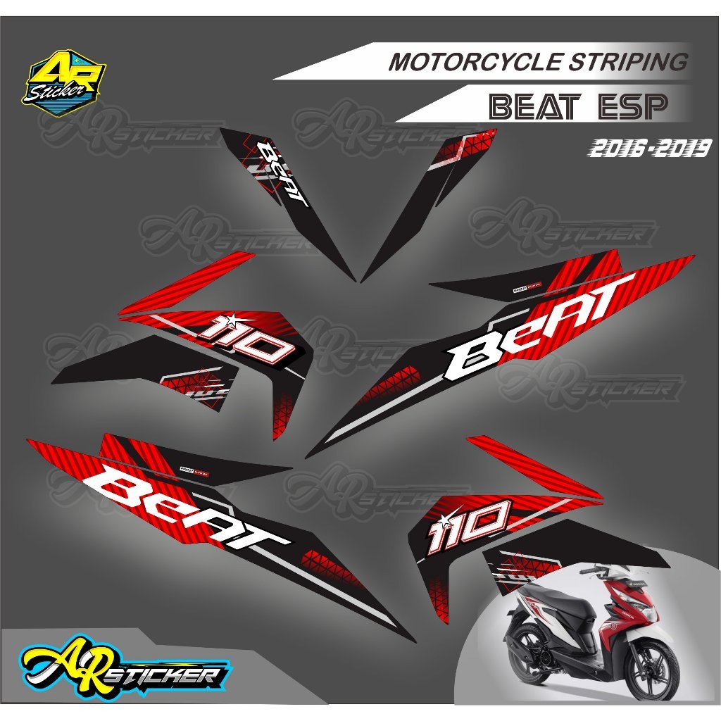 striping beat esp 110 / striping beat esp / striping beat esp vietnam / striping beat esp variasi / 