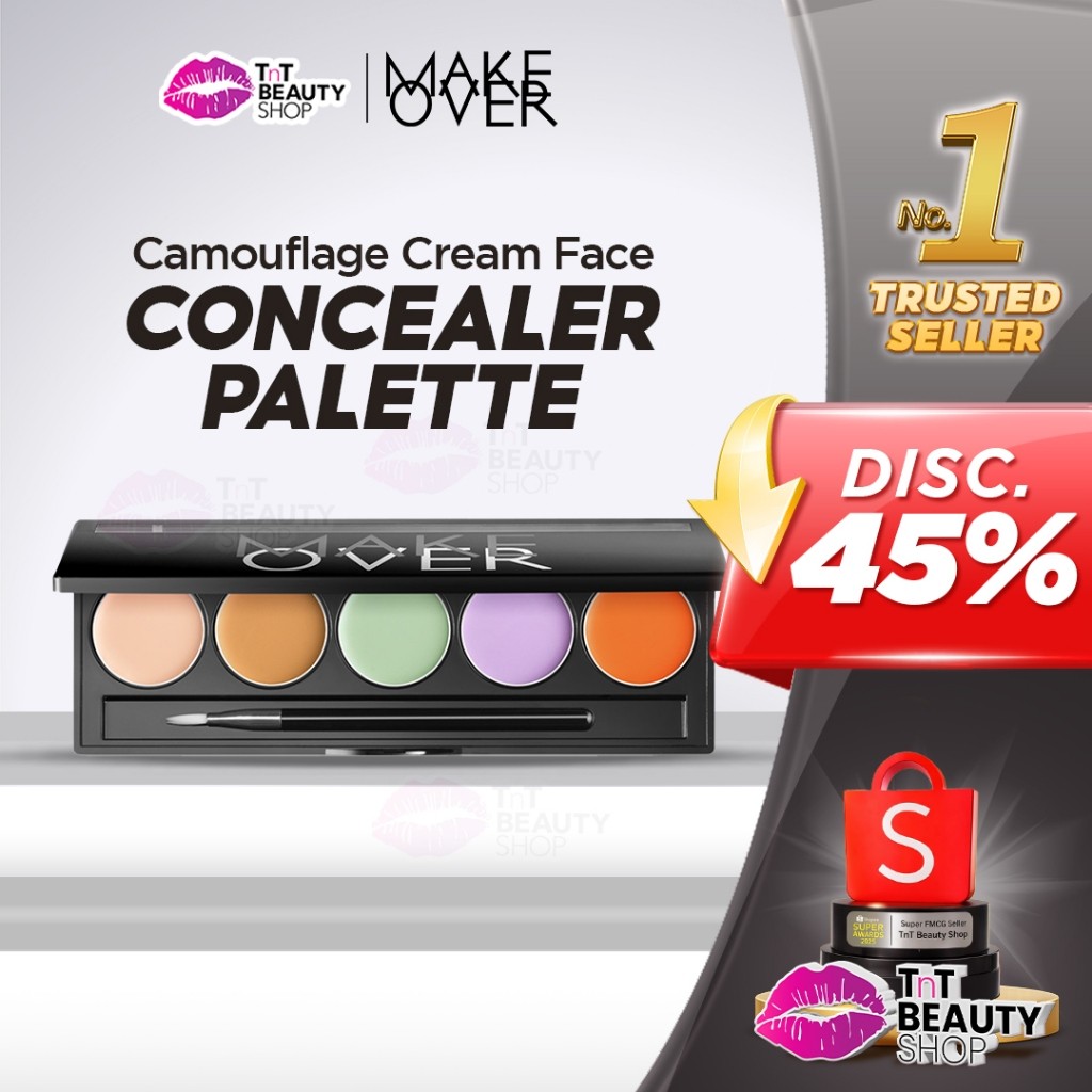 MAKE OVER Camouflage Cream Face Concealer | MakeOver - Concealer Palette | TnT Beauty Shop