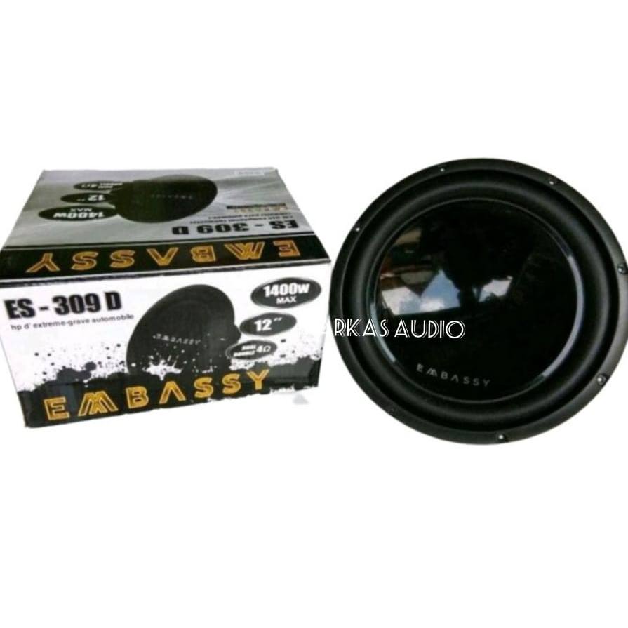 Subwoofer Embassy ES-309D 12 Inch Double Coil Double Magnet / Embassy ES 309D