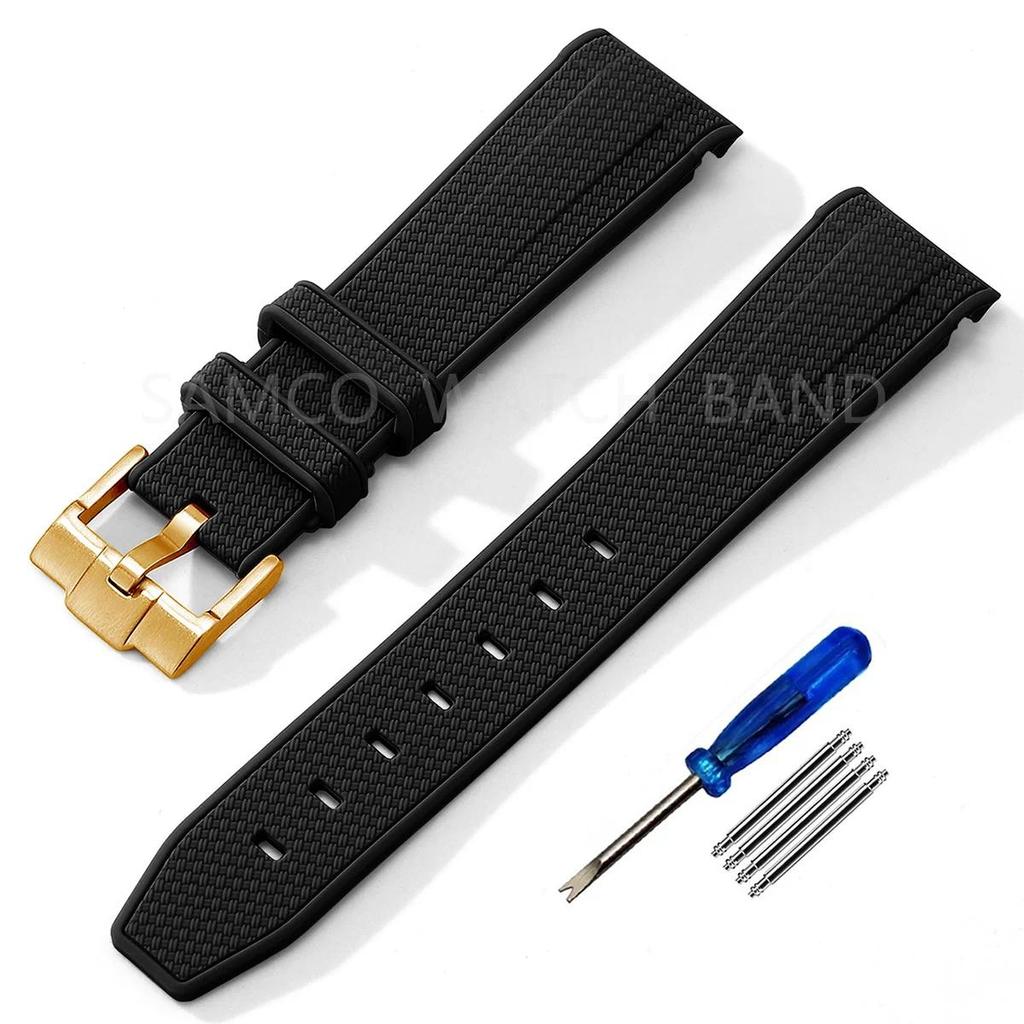 Silicone Strap for MoonSwatch Watch 20mm Rubber Replacement Band for Omega X Swatch Speedmaster Watc