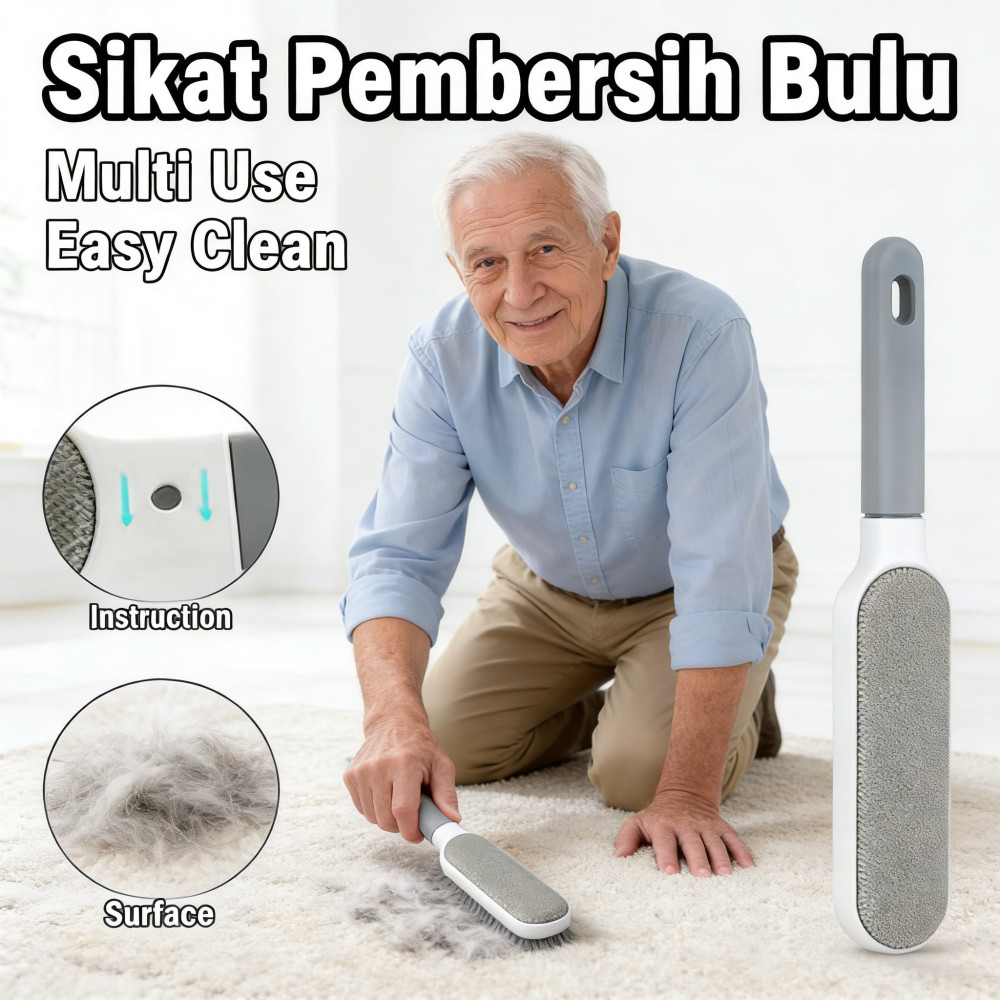 Karpet Sikat Bulu Hewan Sikat Anjing Roller Sikat Pet Sikat Terbaru Pembersih