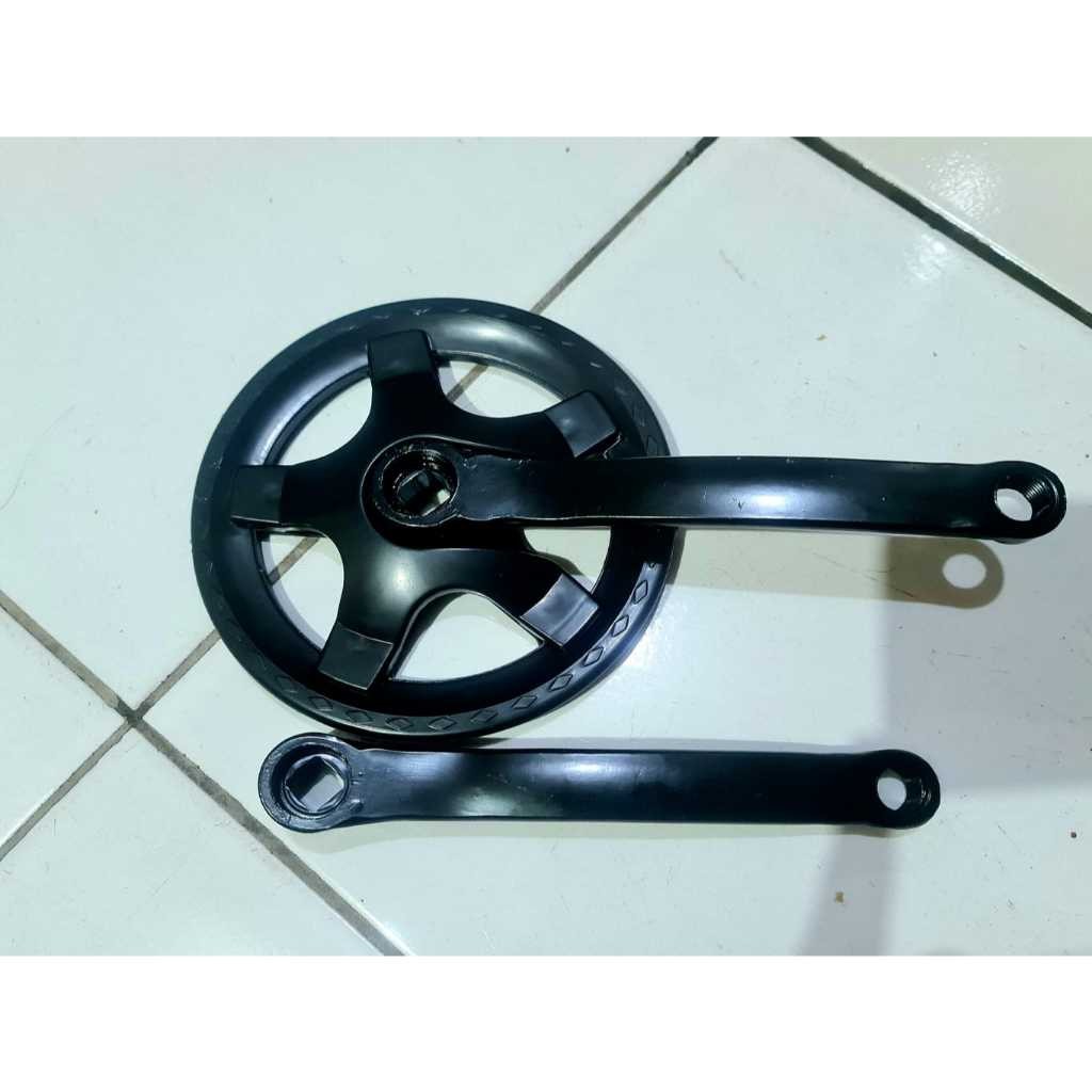 Gear Depan Depan / Gear Sepeda / Gear Depan / Single Speed Atlantis Hitam As Besar MTB BMX