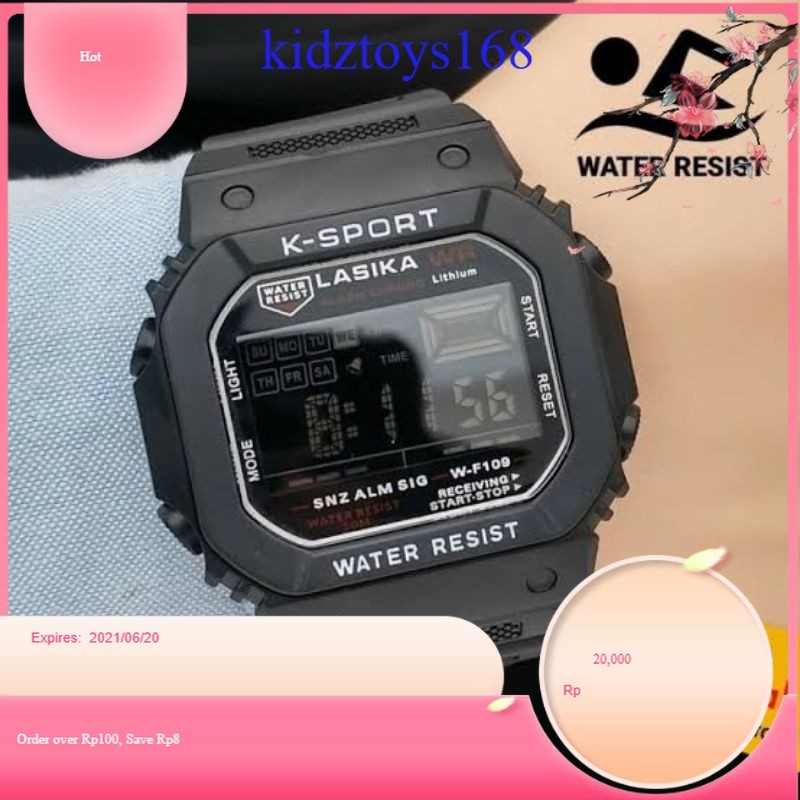 Jam tangan L8109 Lasika anti air rendam dulu 24 jam baru pake