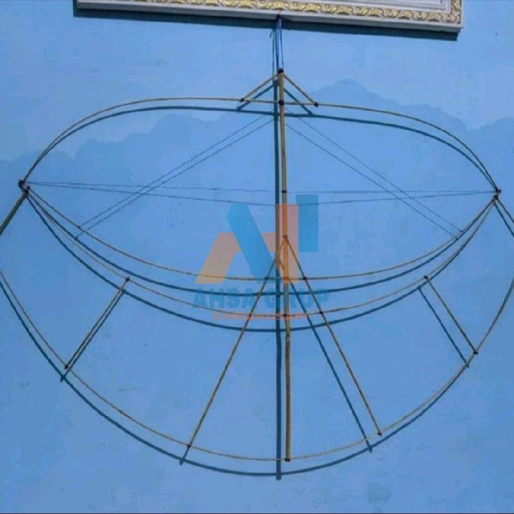 JAMIN TERBANG RANGKA LAYANGAN PEGON CEPER 1 Meter GAPANGAN PEGON CEPER KERANGKA LAYANGAN GAPANGAN