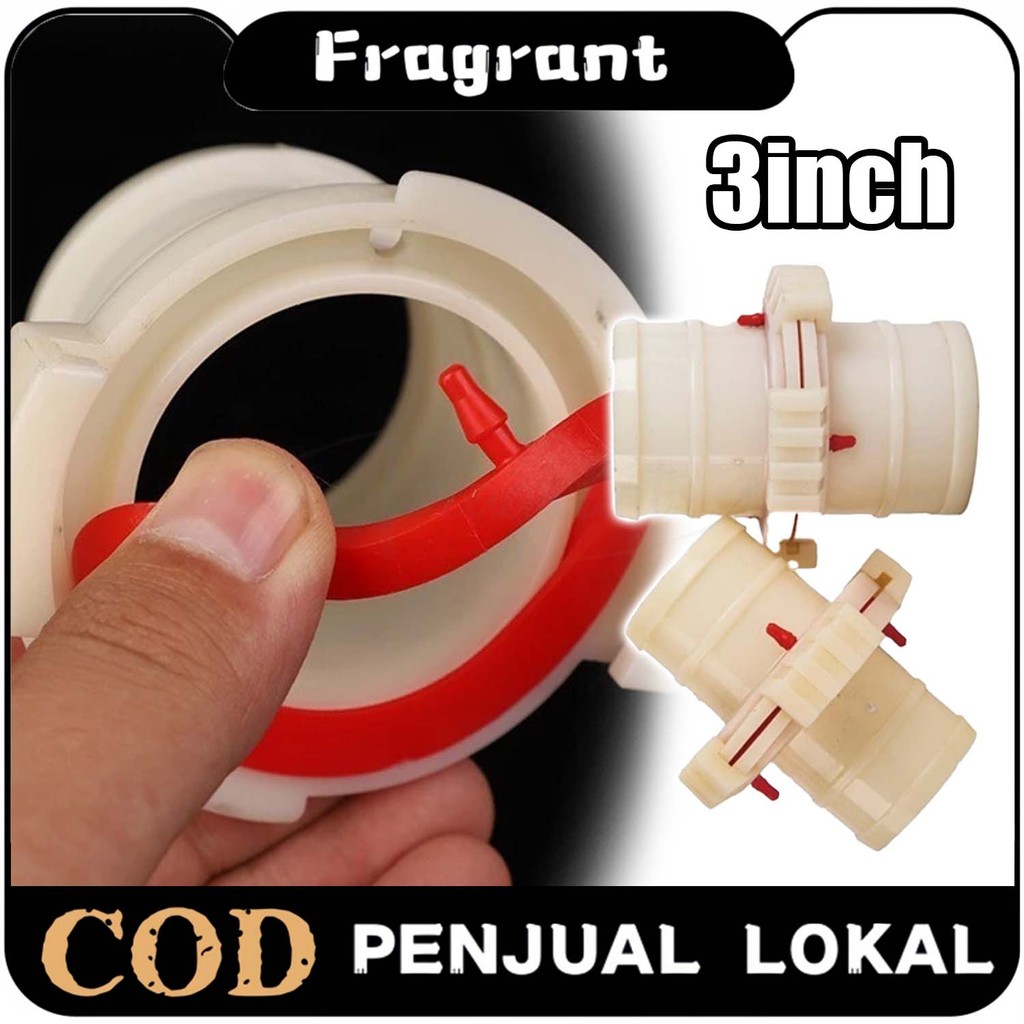 Sambungan Selang 3 Inci Konektor Selang Spiral Sistem Irigasi Taman Selang Air Plastik Anti Karat un