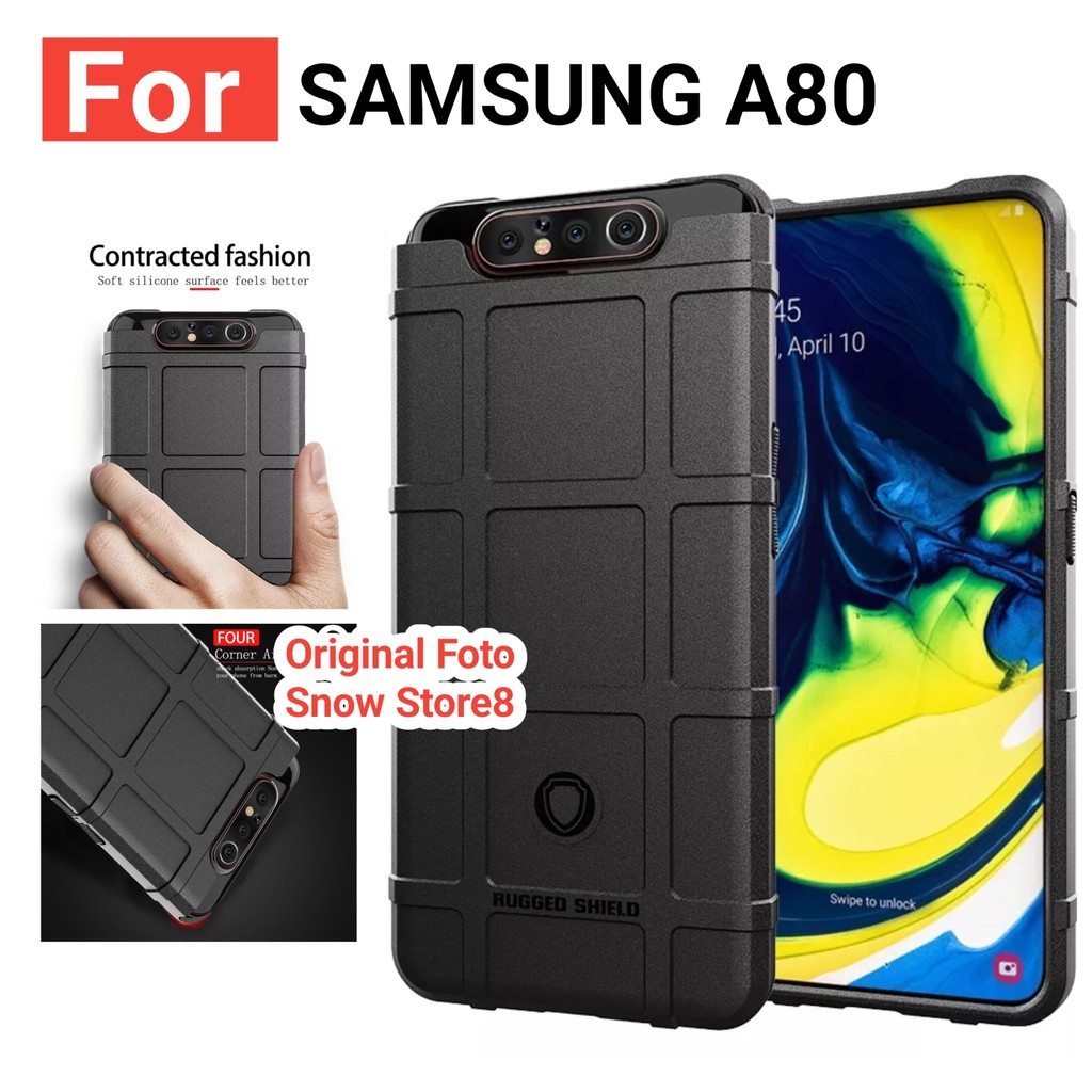 CASE Samsung A80  RUGGED SHIELD MILITARY ARMOR CASE ANTI SHOCK PROOF