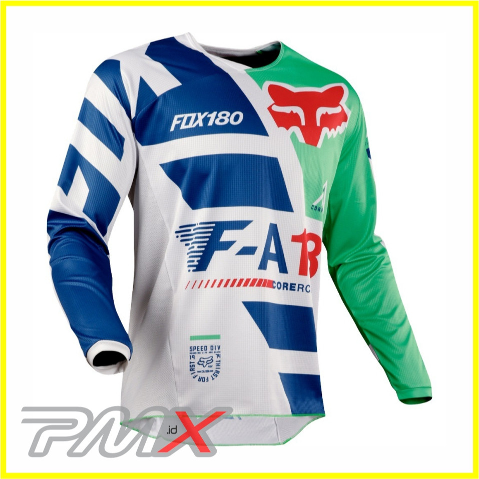 Fox 180 Sayak Jersey Original Jersey Motocross Trail Dewasa