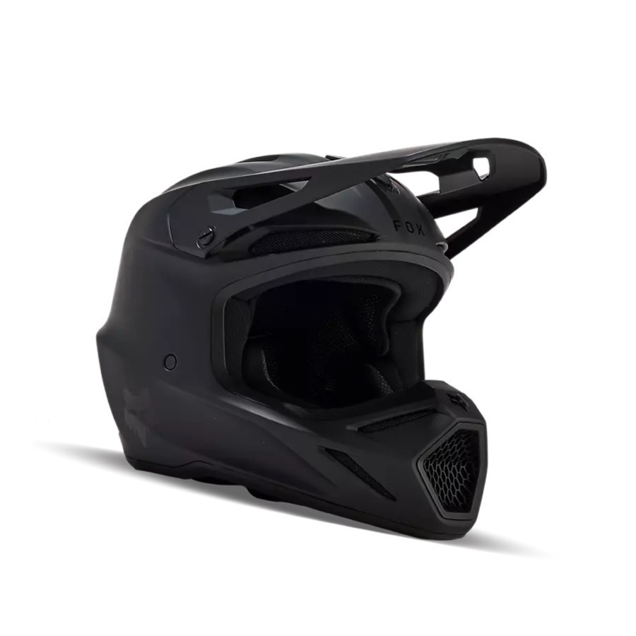 FOX HELMET V3 SOLID MATTE BLACK