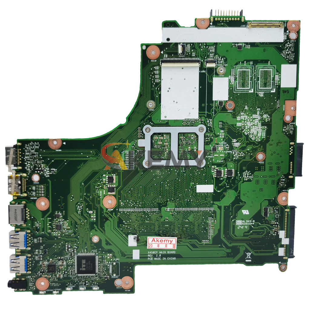 X450EA Laptop Motherboard For ASUS VivoBook X450EA X450EP X450E X452E A452E Notebook Mainboard With 