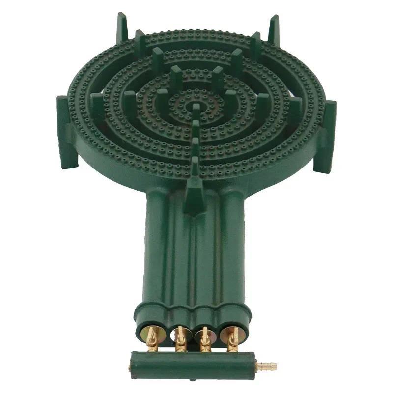 Four-ring Cast Iron Stove Head Supply Gas Stove Heads for Outdoor Cooking Gas Stove Heads for Hotels