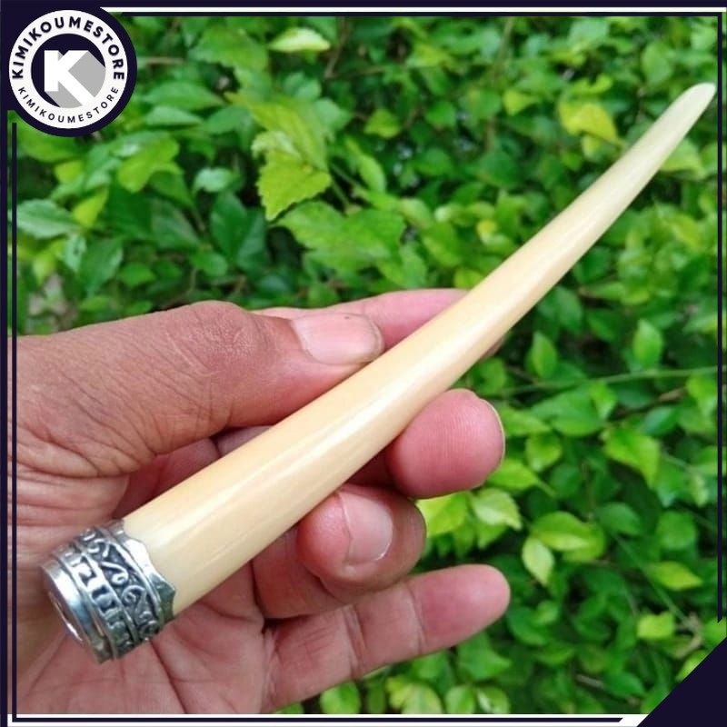 READY STOK once pipa tulang iga gading impor waykambas variasi alpaka 12 asli termurah