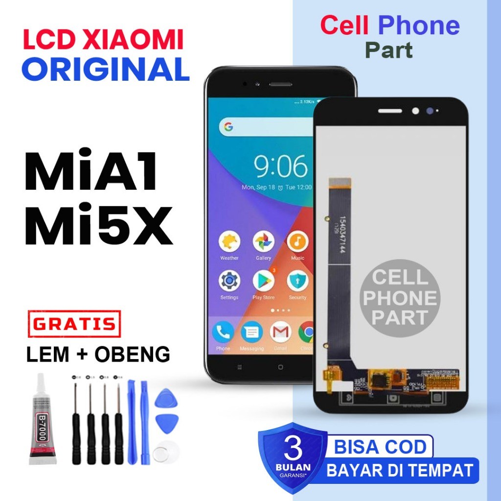 Lcd Xiaomi MiA1 / Mi5X Original Fullset Touchscreen DISTRIBUTOR