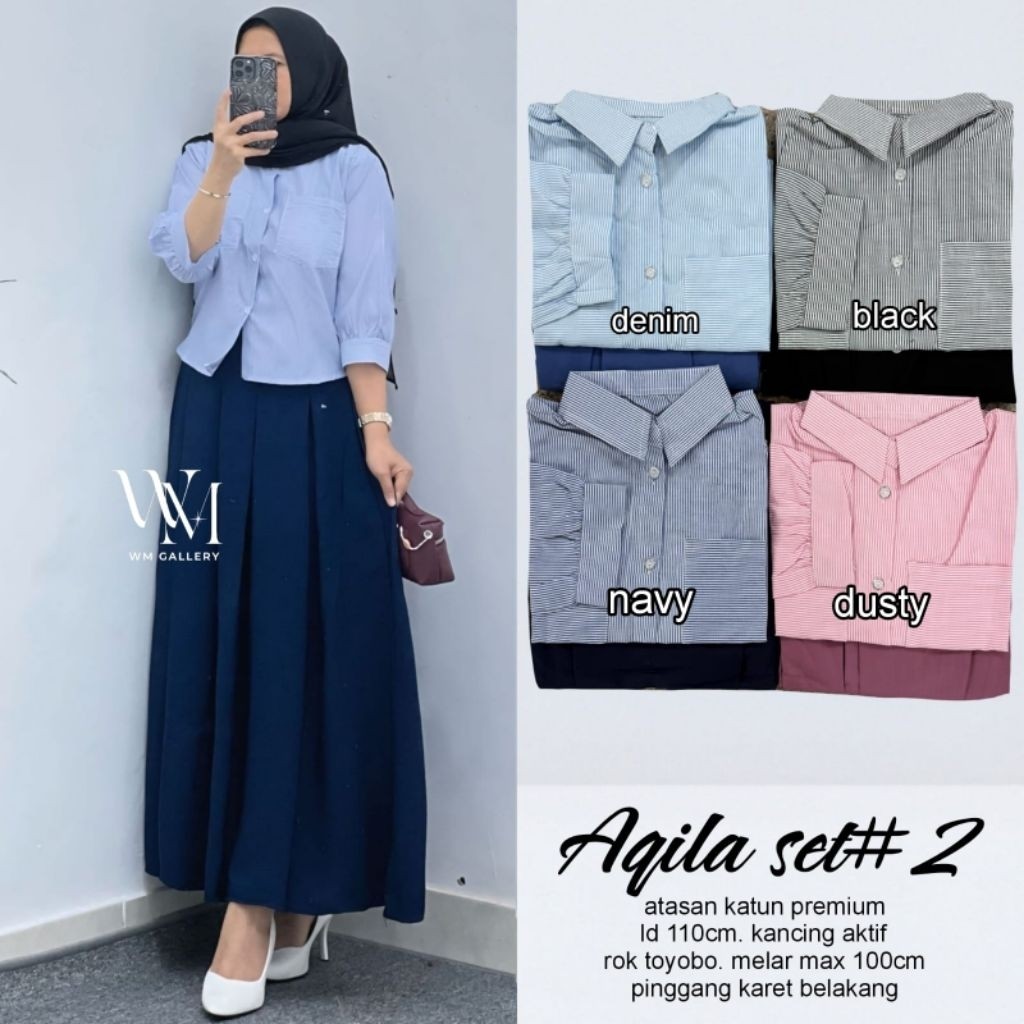 Azalia Set  Vicky Set  Aqila Set  ginal W&W  alya store
