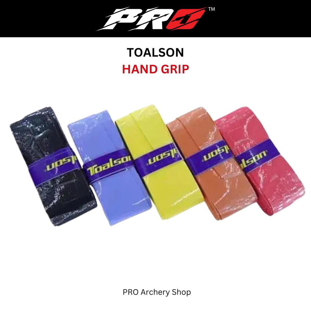 TOALSON POWER GRIP | GRIP BADMINTON ORIGINAL JAPAN | HAND GRIP HANDLE RISER BUSUR PANAHAN - ANTI LIC