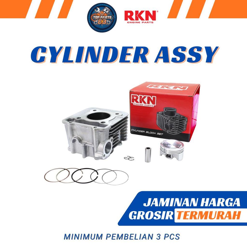 RKN Cylinder Assy Blok Seher Motor Kawasaki KLX 150 ASLI & Original