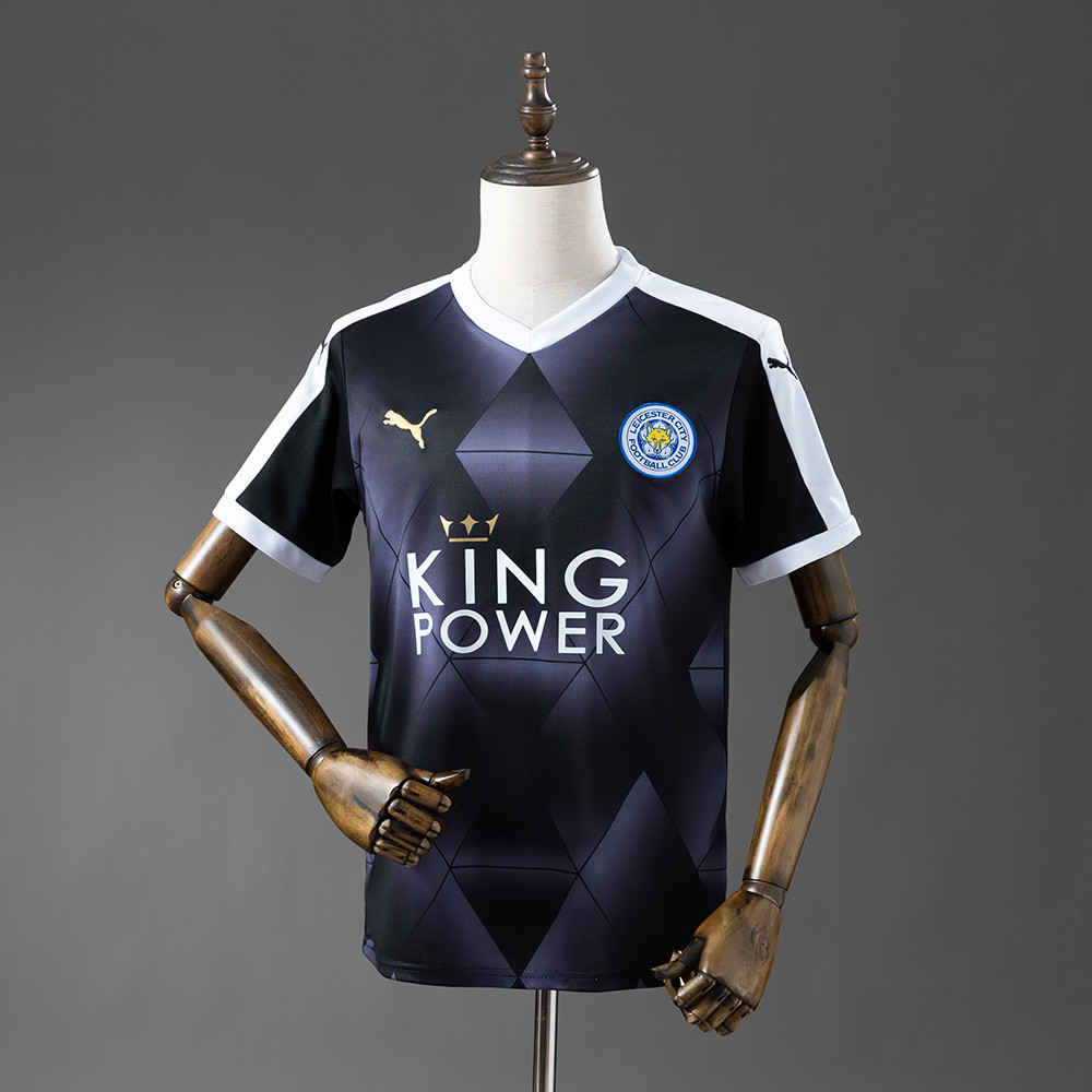 Jersey Retro Leicester City 15/16 away A44 T shirt pria
