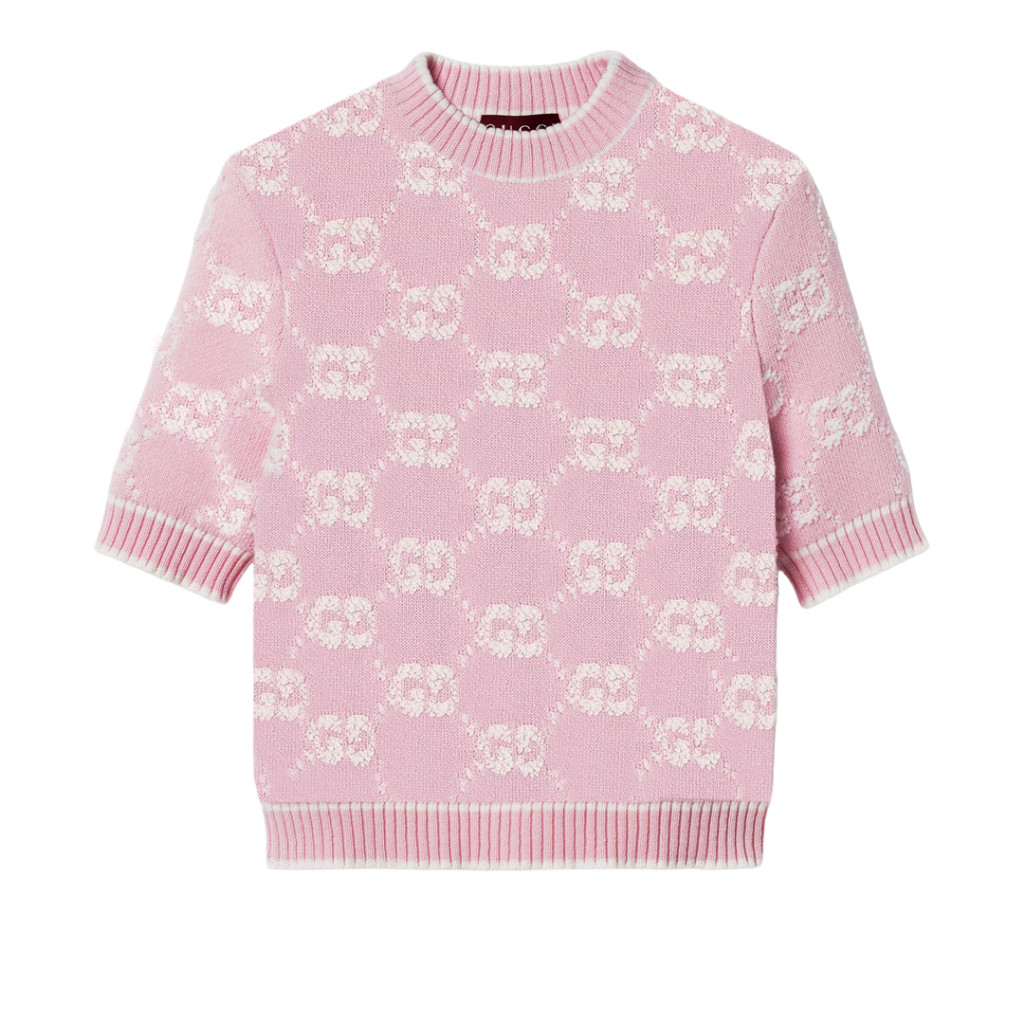 GG supreme wool boucle top