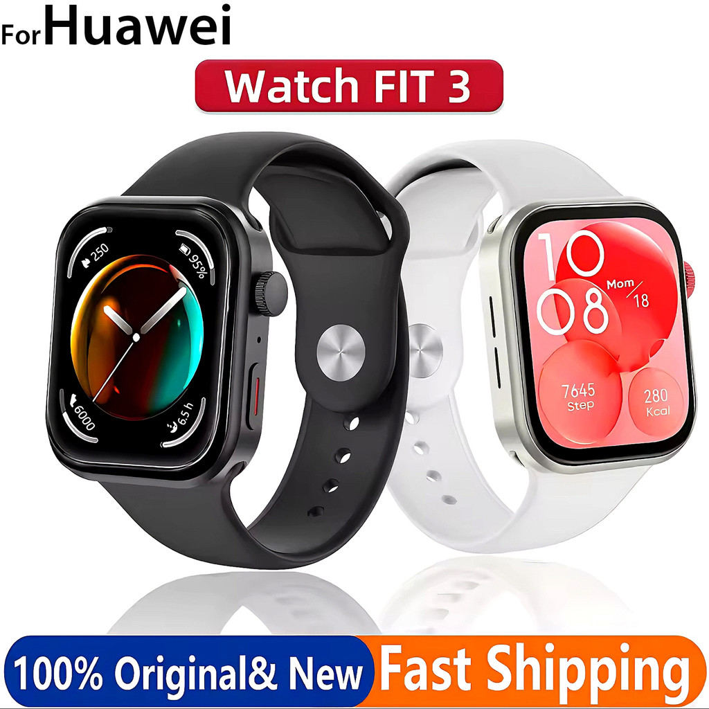 NEW Watch FIT 3 For HUAWE Smartwatch Global Version Compatible With iOS And Android HD Display Bluet