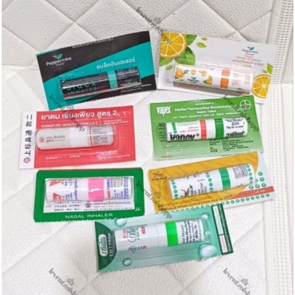 Ready stock Inhaler thailand// Inhaler Tiger Balm untuk Gerd // Inhaler Ged Tiger Balm
