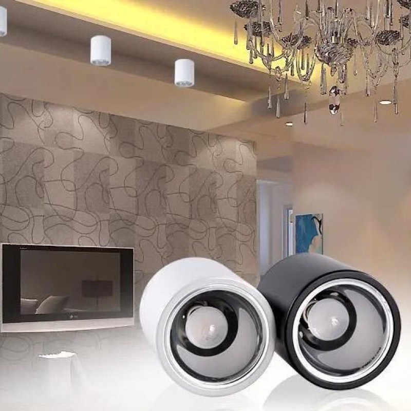 Downlight / Sarang Lampu OUTBOW 3,5 Inch / 4 Inch Hitam / Putih / Minimalis