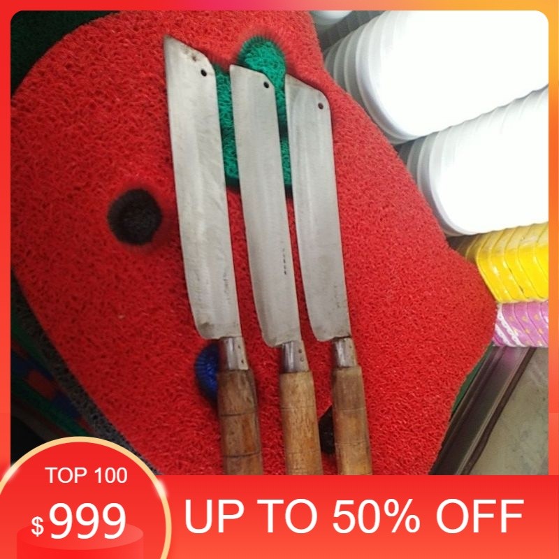 PROMO Pisau Daging baja besar / pisau potong daging / pisau asli baja