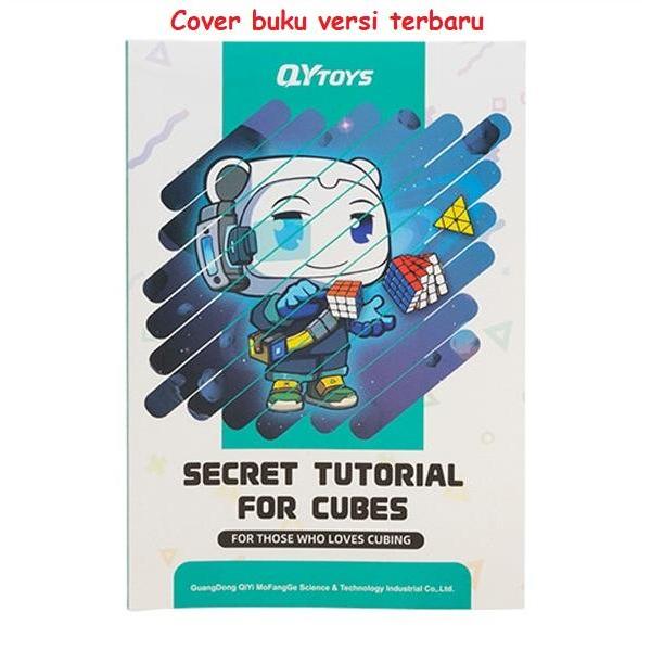 QiYi Secret Tutorial Book Buku Panduan Permainan Magic Cube Puzzle Kubus CFOP Cross F2L OLL PLL