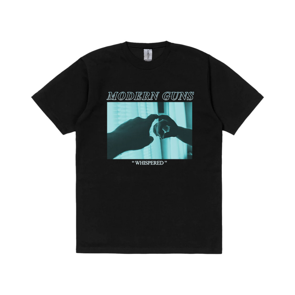 T-shirt Band Modern Guns Whispered