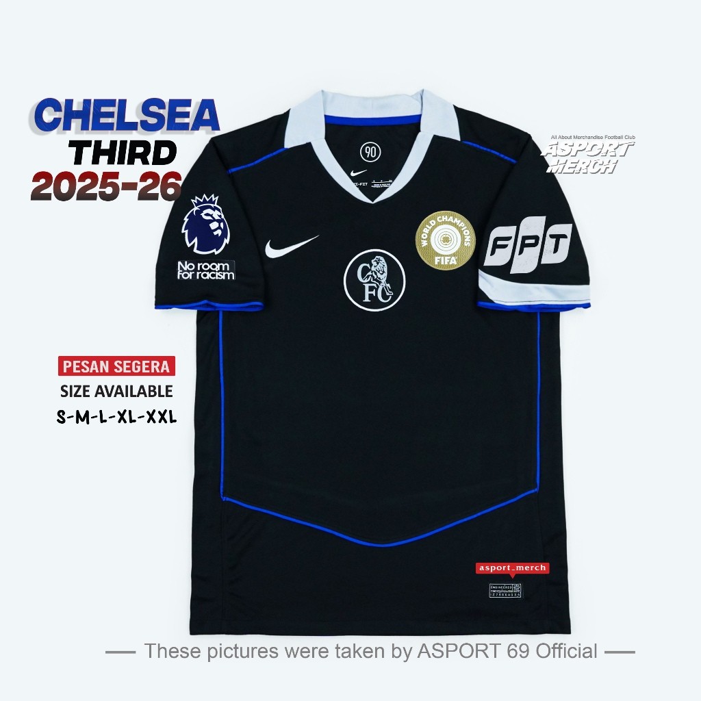 ASPORT CHELSEA THIRD TERBARU 2025 2026