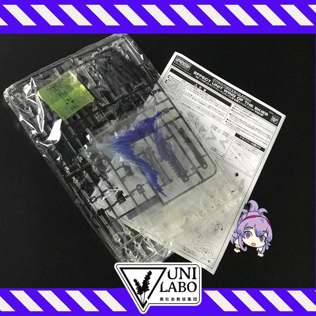 Bandai RG 1/144 Strike Freedom Gundam Effect Unit Wing of The Skies (No Box)