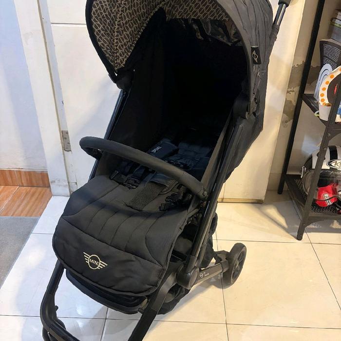 Preloved Stroller Easy Walker Mini Buggy XS | Stroller Hitam | Stroller Mini Cooper, Easywalker Mini