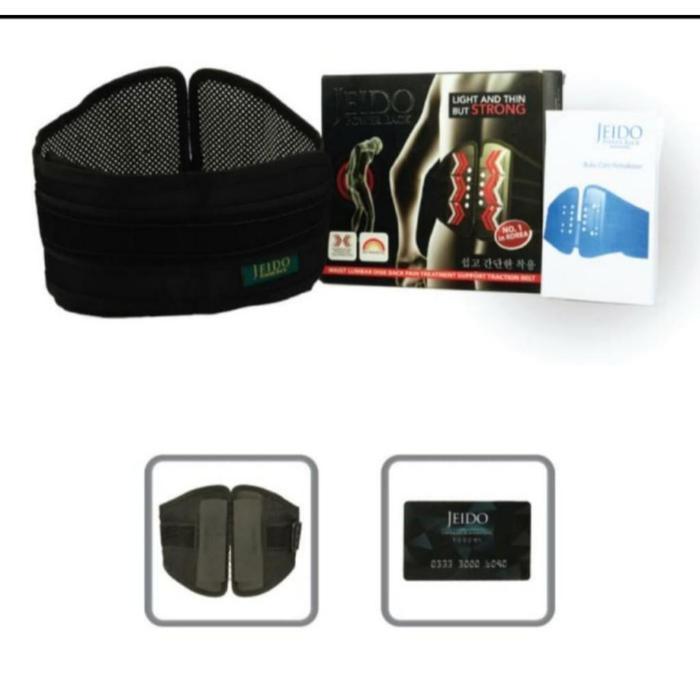 JEIDO POWER BACK - SABUK TERAPHY PUNGGUNG TULANG BELAKANG - M