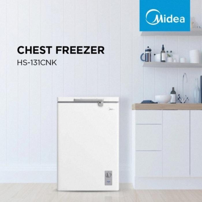 BOX FREEZER MIDEA 100 Liter HS-131CNK CHEST FREEZER MIDEA 100L HS131CK