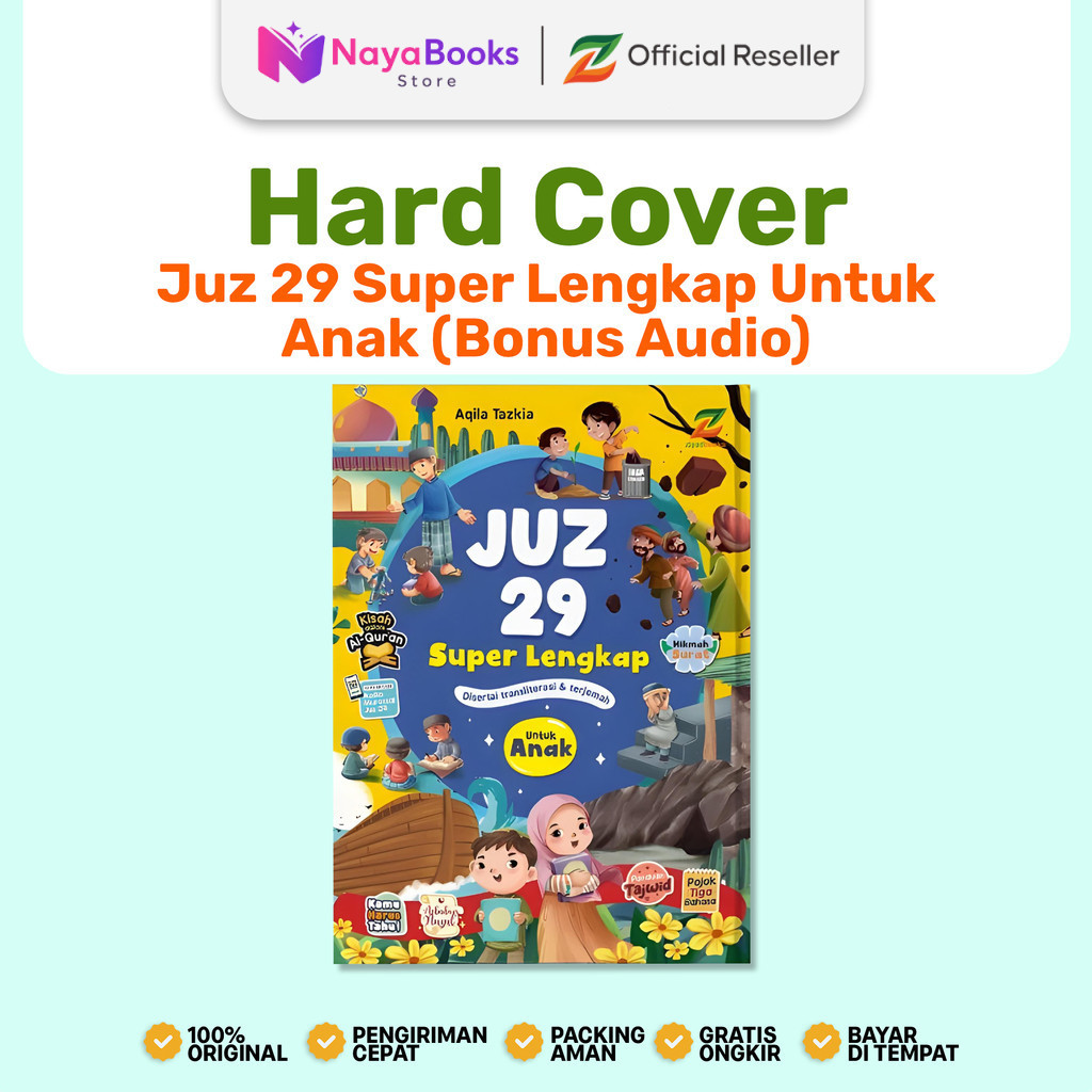 Ziyadbooks - (Dilengkapi Audio) Juz 29 Superlengkap - Buku Hafalan Juz 29 dan Terjemahan