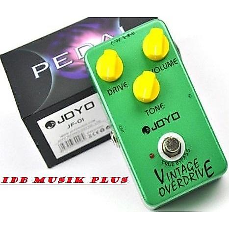 Efek Gitar Joyo Jf01 Jf 01 Vintage Overdrive Original Joyo Terbaru