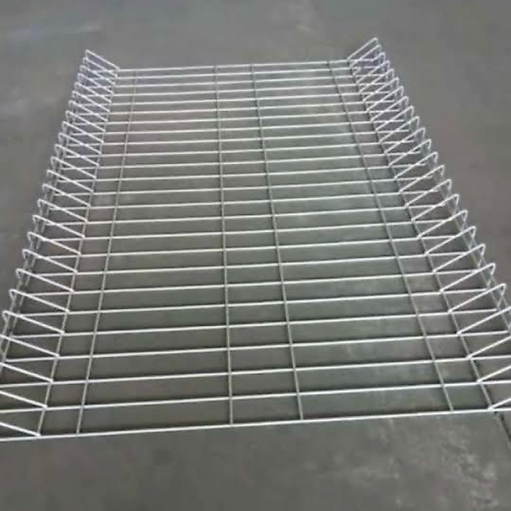 Pagar BRC Galvanis T 90/120/150/175/190cm Lebar 2.4 meter Terlengkap