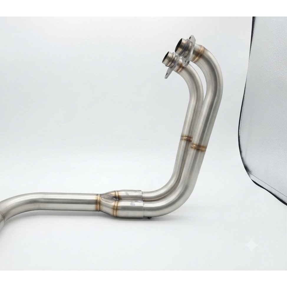 Kawasaki Ninja 250 / Z250 — Header Standard Fit · Silver — foto 5