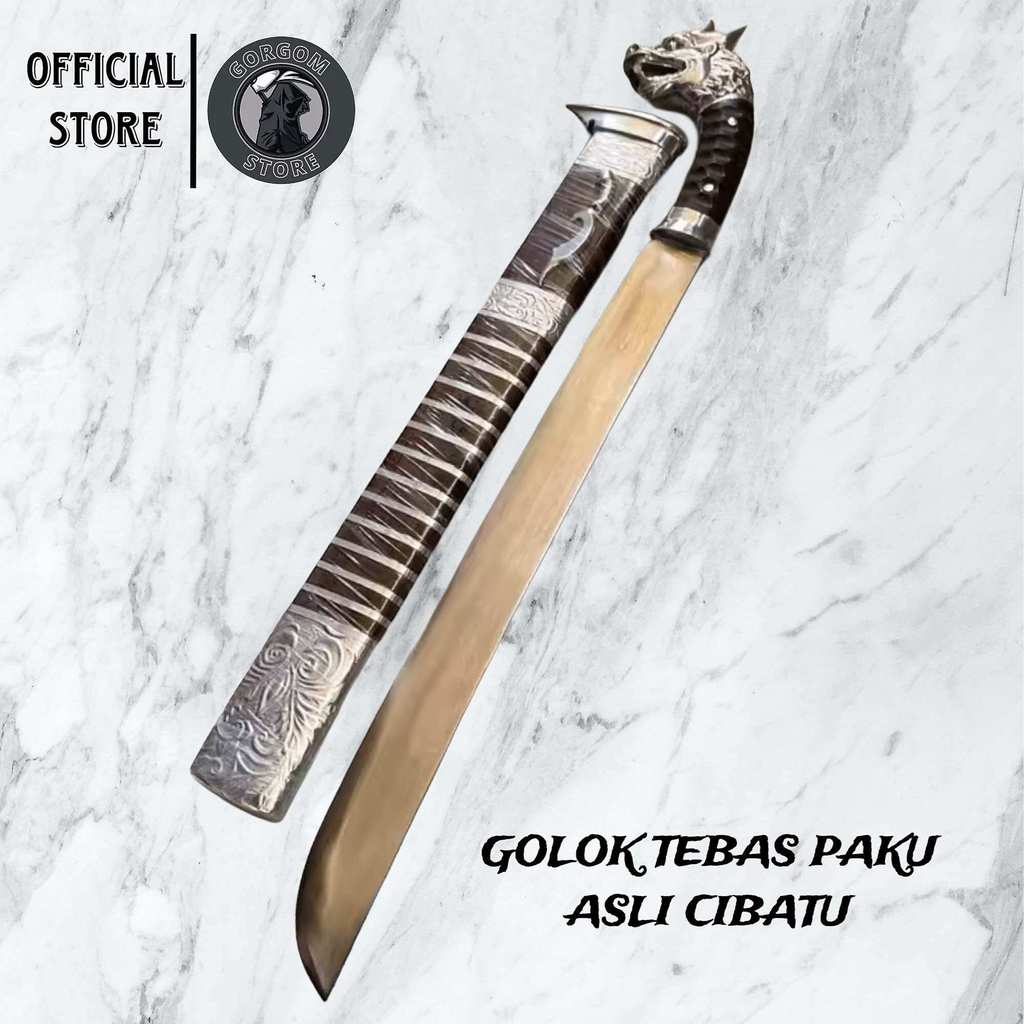 Golok Naga dural baja super premium qualitas tebas paku multifungsi bisa buat di kebun atapun jagal