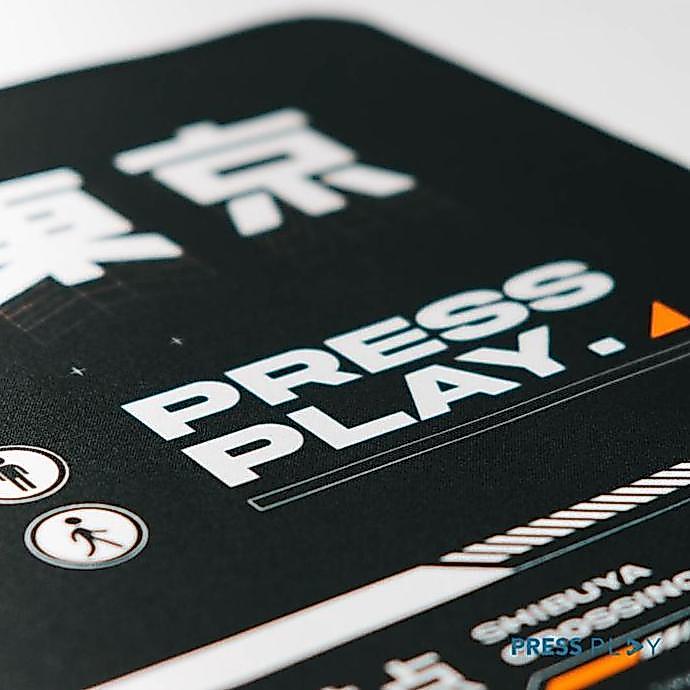 [terlaris] SHIBUYA Gaming Mousepad Deskmat by Press Play [original]