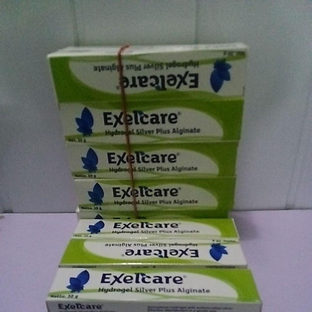 exelcare, hydrogel silver plus alginate