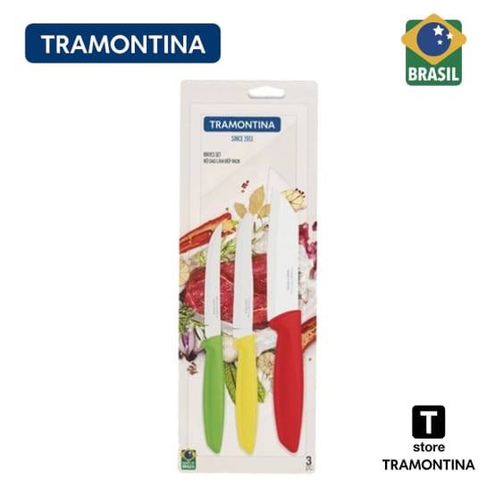 Plenus Pisau Set 3pcs Tramontina Knife Set 29899058