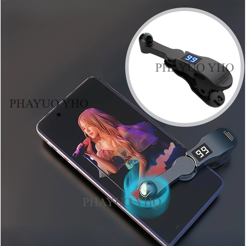Auto Clicker Tapper Alat Tap Layar HP Otomatis Layar LED 108 Speed Tanpa Suara Pemetaan Spasial USB 