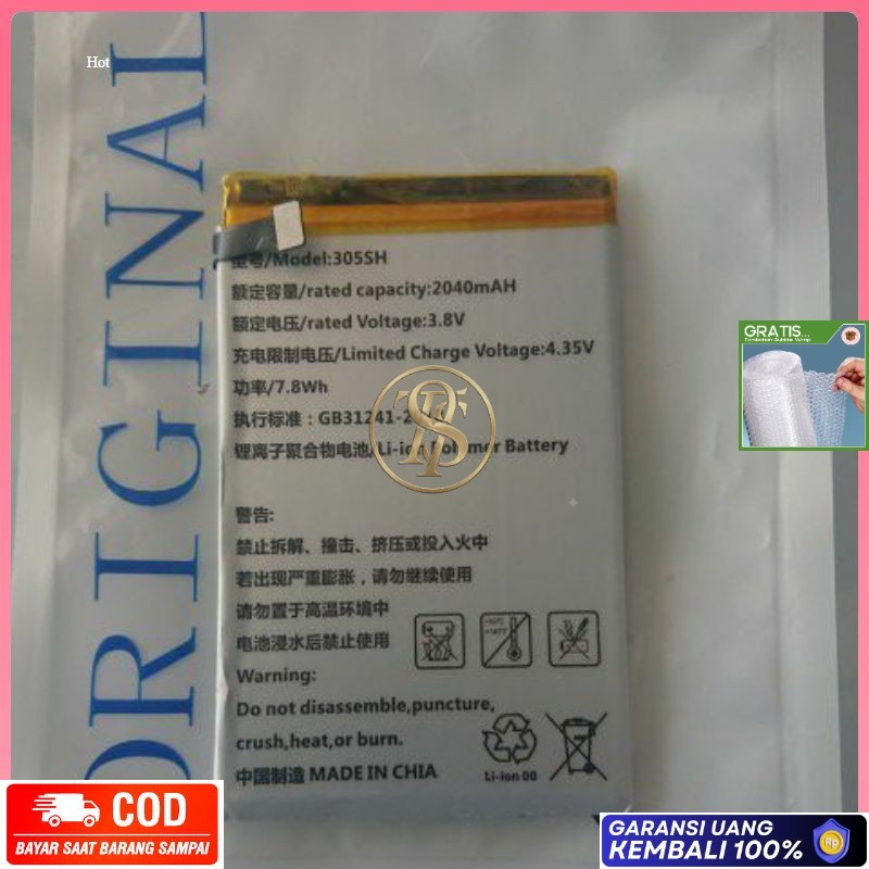 BATU BATREI BATTRAY BATRE BATERAI BATTERY BATERE SHARP AQUOS SH305 KOMPATIBEL