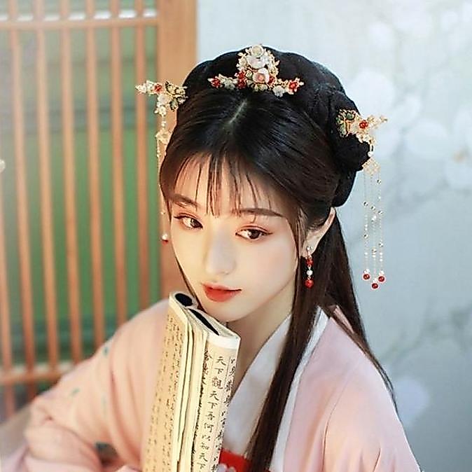 Hairpiece Tusuk Konde Tradisional Pengantin Cina Sangjit Bride Bridal