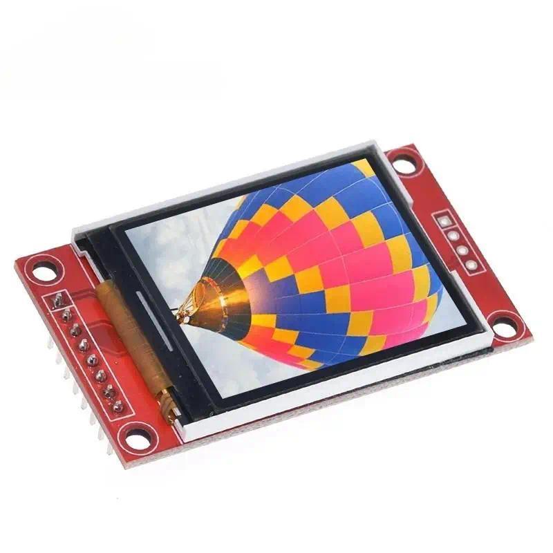 BARU* Modul LCD TFT 1.8 Inci Modul Layar LCD ST7735 SPI Serial 51 Driver 4 IO Driver Resolusi TFT 12