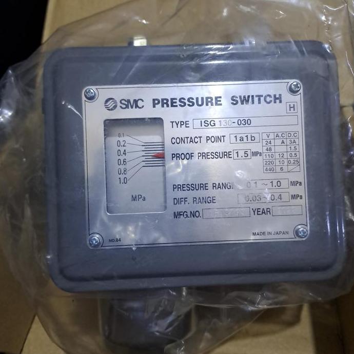 SMC PRESSURE SWITCH ISG 130-030 ORIGINAL