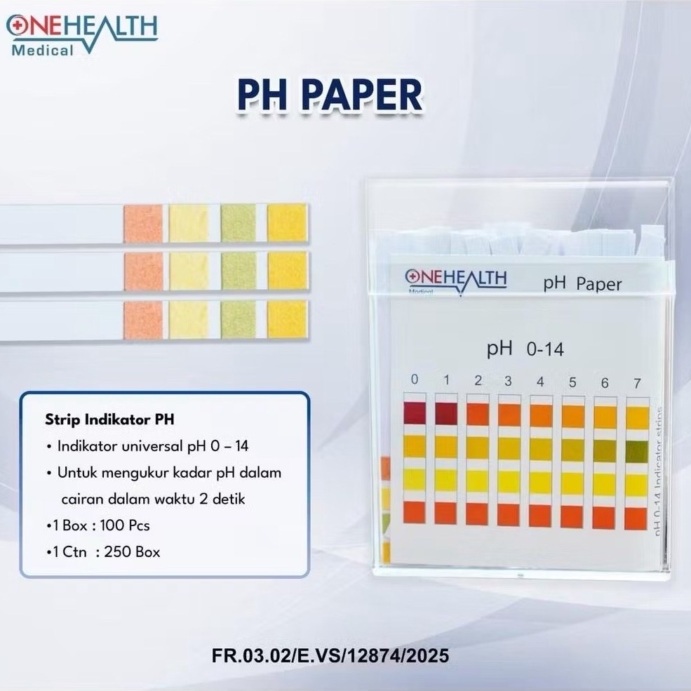 Kertas pH / pH Paper / Kertas Lakmus / Onehealth