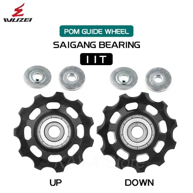Foto Pulley RD Nylon fiber jockey wheel seal bearing cnc alloy 11T